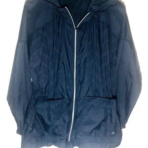 Athleta Dark Blue Utility Jacket Size Medium